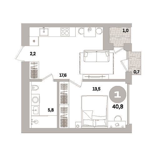 ЖК «Северный ветер», Санкт-Петербург | Жилой квартал «Северный ветер» на Васильевском острове, Брусника